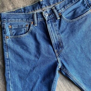 Levi 505 blue denim jeans 32 waist